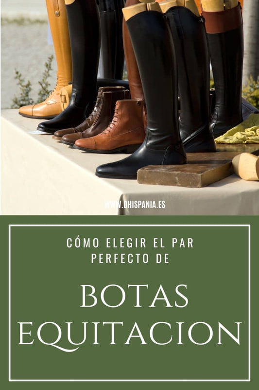 Cómo elegir el par perfecto de Botas de Equitación - Tienda Hípica Online | D’Hispania ®