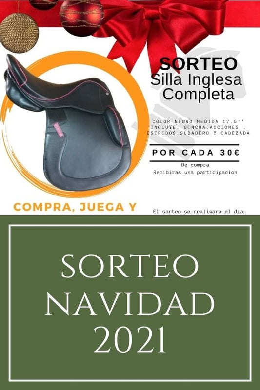 SORTEO DE SILLA INGLESA - Tienda Hípica Online | D’Hispania ®