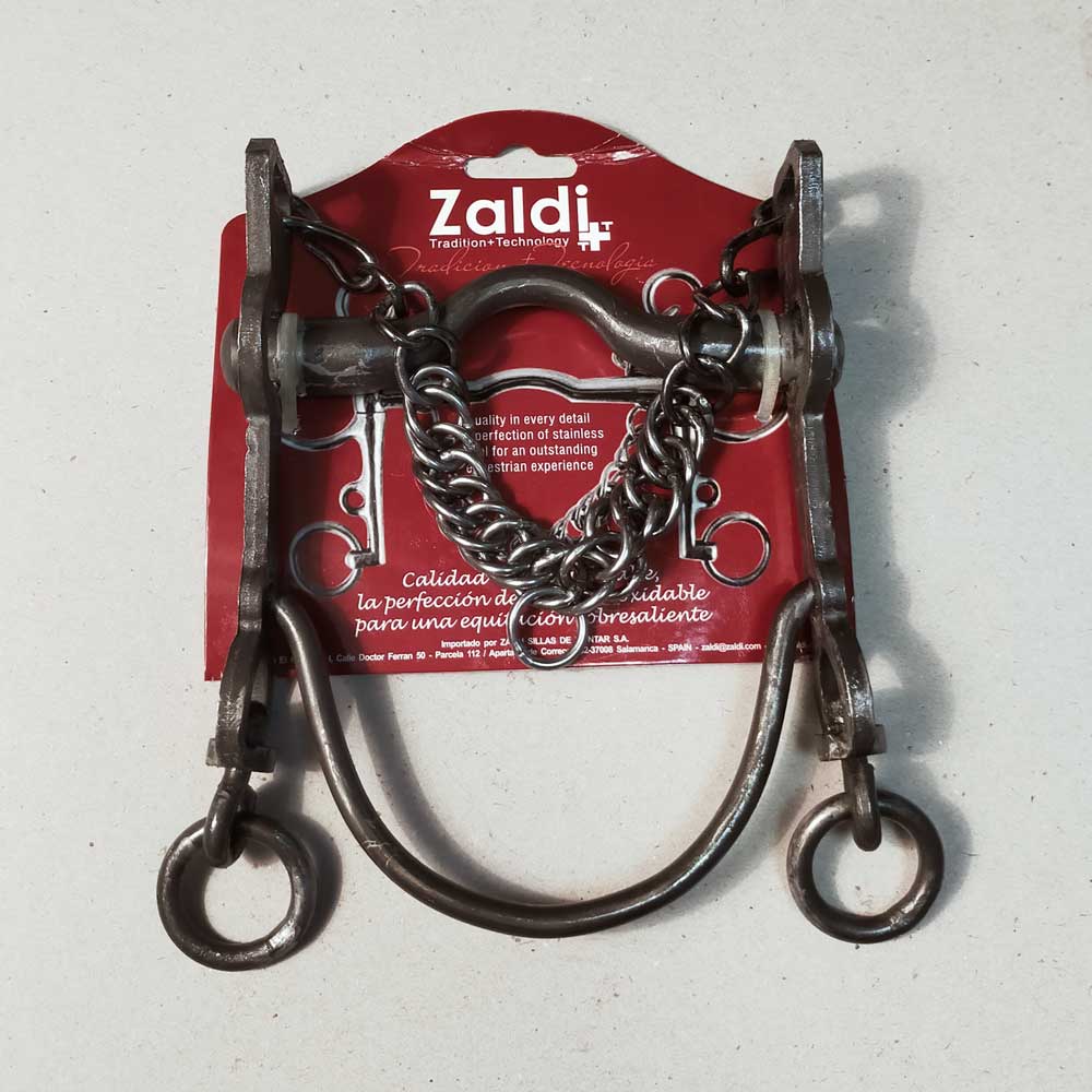 BOCADO VAQUERO FORJA MOVIBLE 08 INOX BITONO ENVEJECIDO