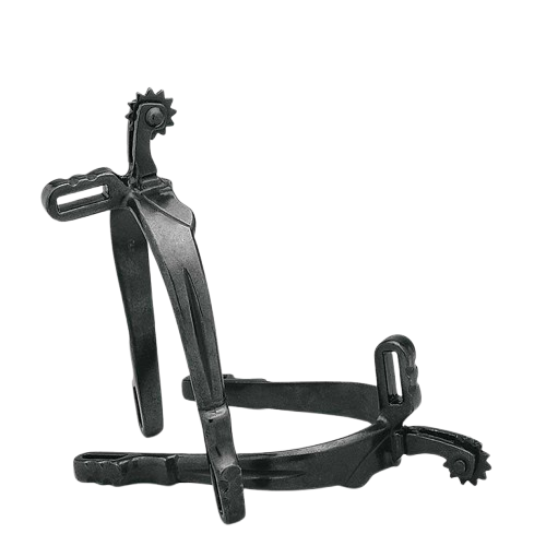 ESPUELA VAQUERA GALLO CURVO PAVONADO 258991SI - Tienda Hípica Online | D’Hispania ®