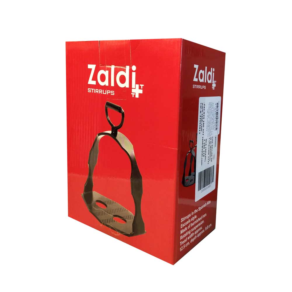 ESTRIBO VAQUERO ESPAÑOL FORJA 03 INOX BITONO ENVEJECIDO