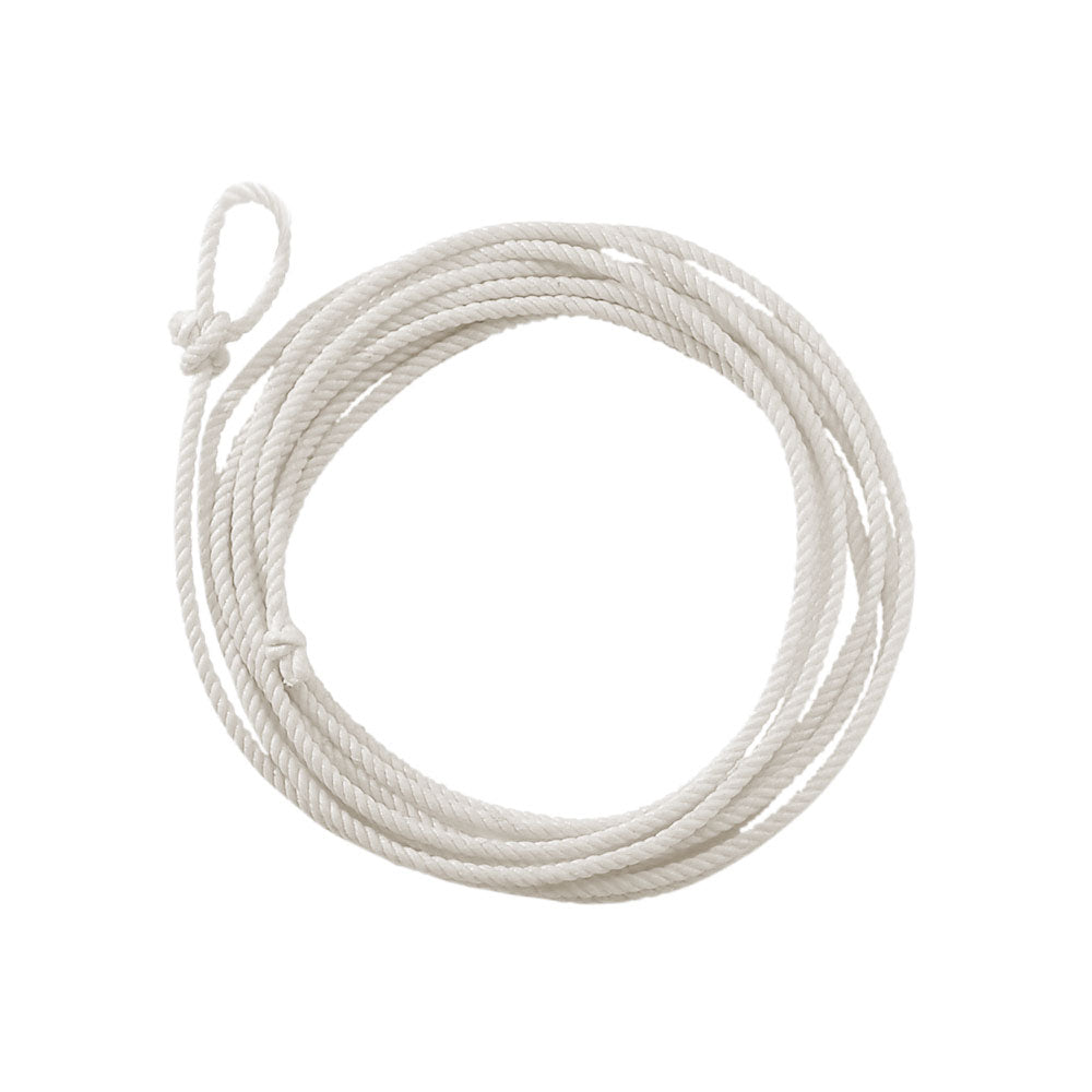 Lazo western de cuerda de rancho AZB1830 de Tienda Hípica Online, ramales y accesorios para equitación en color natural.