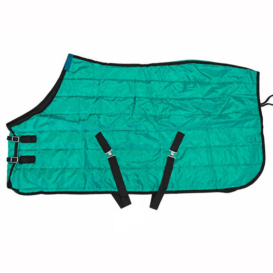 Manta de invierno para caballo Poly Fiber 200 g Verde