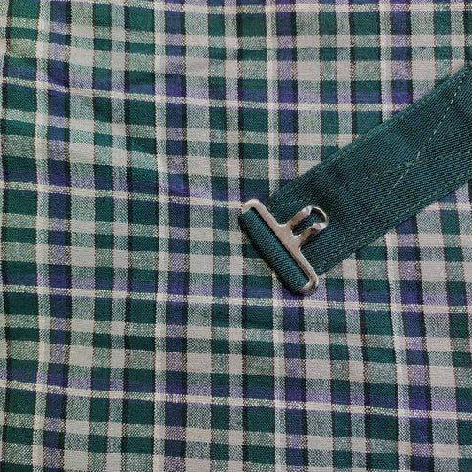 MANTA VERANO CUADROS 12 AZUL/VERDE