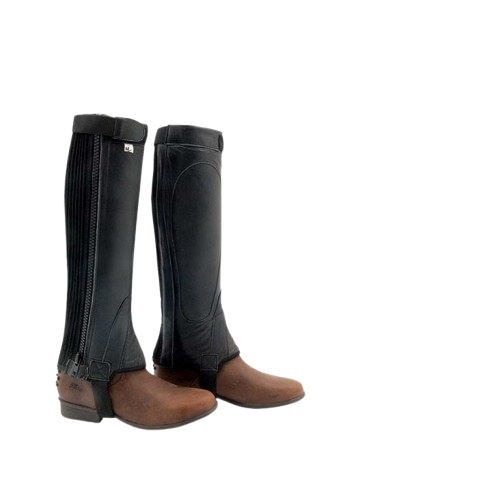 POLAINA CUERO C/ELÁSTICO - Tienda Hípica Online | D’Hispania ®