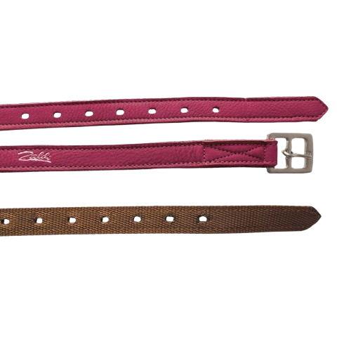 ACIÓN ESTRIBO ZALDI EXTRA CUERO/NYLON - Tienda Hípica Online | D’Hispania ®