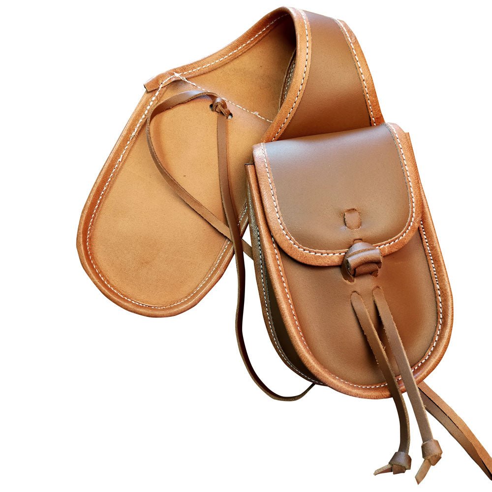 ALFORJA DELANTERA NUEVA PARA SILLA CUERO - Tienda Hípica Online | D’Hispania ®
