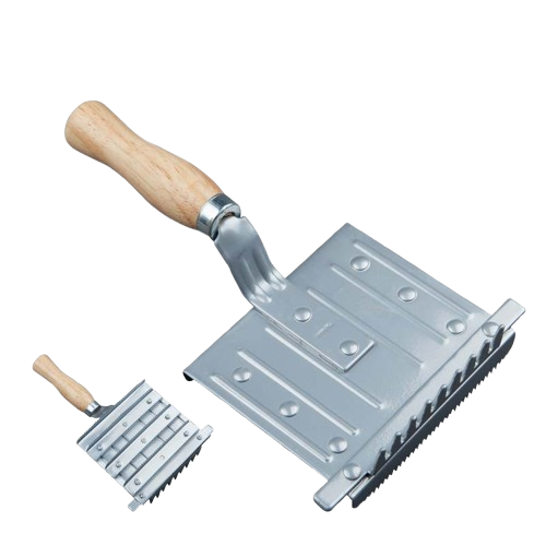 ALMOHAZA CHAPA CON MANGO MADERA TH-5026-1 - Tienda Hípica Online | D’Hispania ®