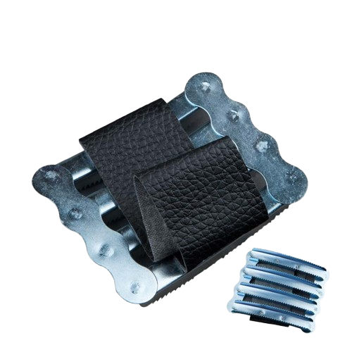 ALMOHAZA CHAPA CON PASAMANOS CUERO - Tienda Hípica Online | D’Hispania ®