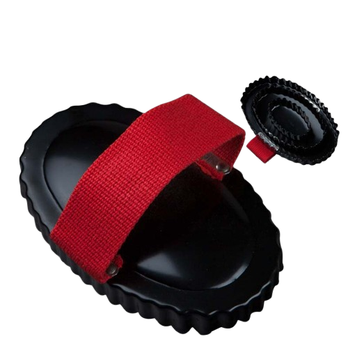 ALMOHAZA CHAPA OVALADA CON LONA 24411-W - Tienda Hípica Online | D’Hispania ®