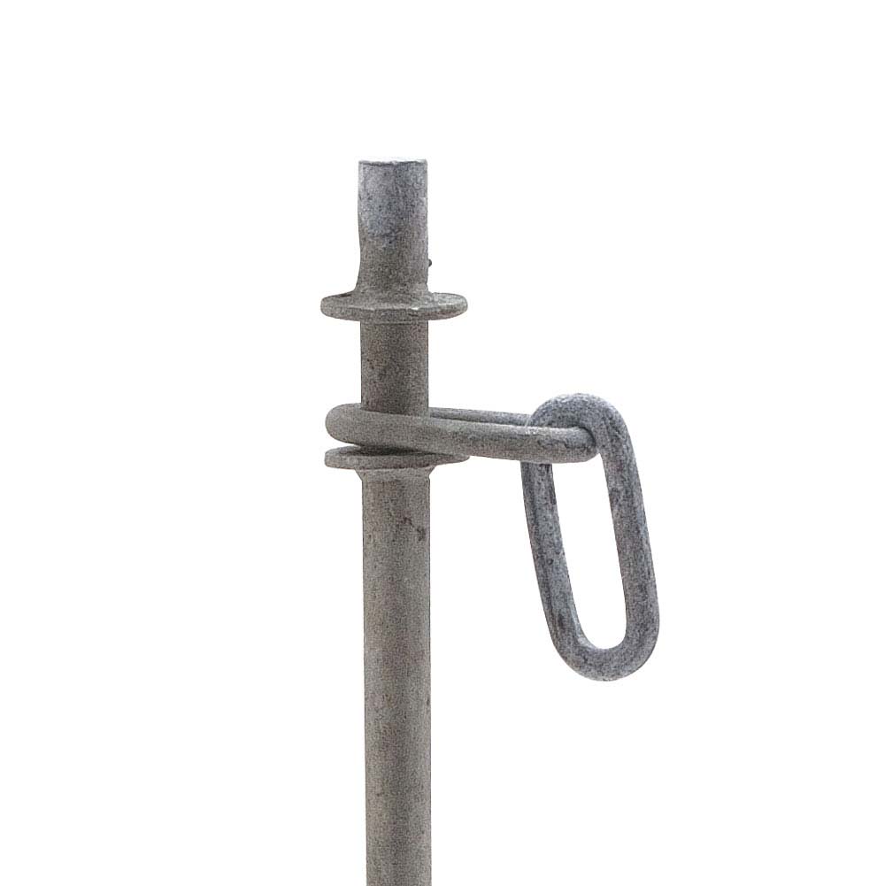 AMARRE SUELO PARA CABALLOS GALVANIZADO S62 - Tienda Hípica Online | D’Hispania ®