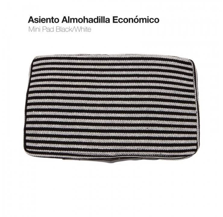 ASIENTO ALMOHADILLA ECONÓMICA BLANCO/NEGRO - Tienda Hípica Online | D’Hispania ®