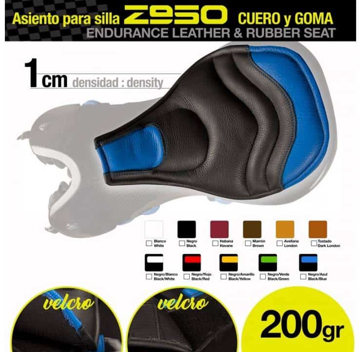 ASIENTO PARA SILLA Z950 CUERO Y GOMA - Tienda Hípica Online | D’Hispania ®