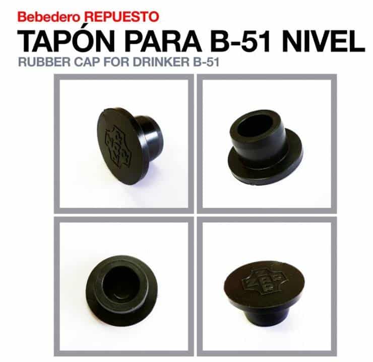 BEBEDERO REPUESTO TAPÓN PARA B-51 NIVEL - Tienda Hípica Online | D’Hispania ®