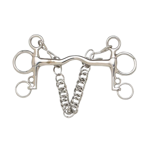 BOCADO PELHAM CORTO INOX 21250C-50X40 - Tienda Hípica Online | D’Hispania ®