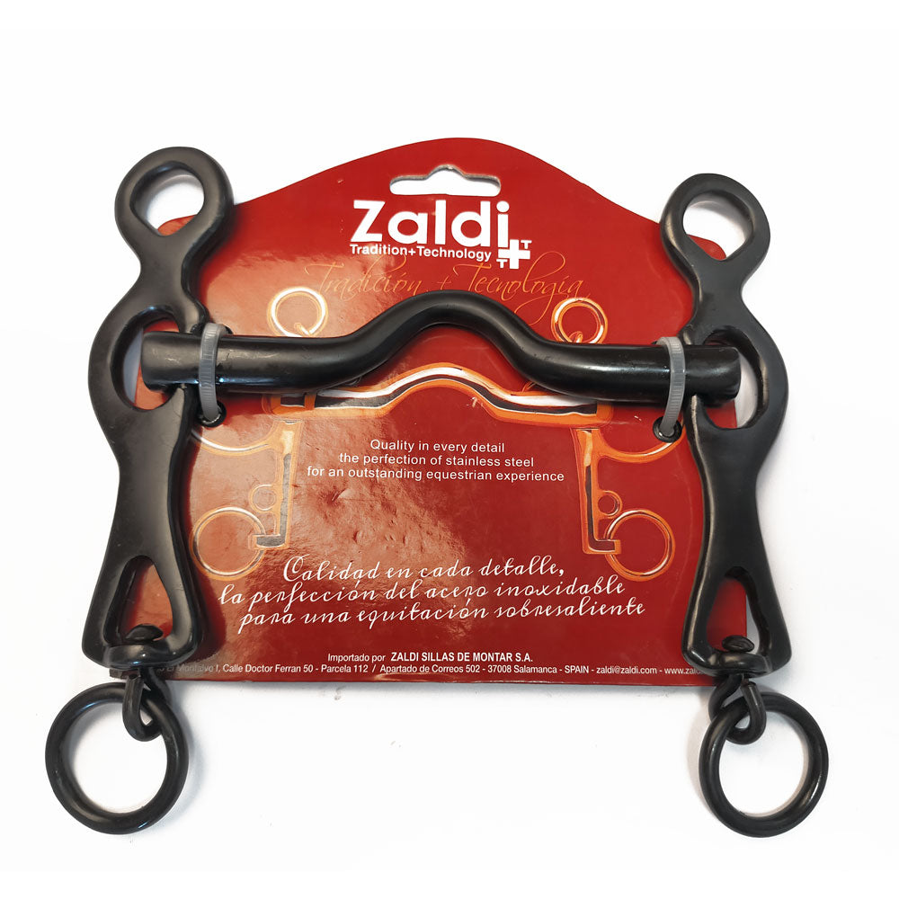 BOCADO PORTUGUÉS FRAGUA INOX NEGRO I-5179 - Tienda Hípica Online | D’Hispania ®