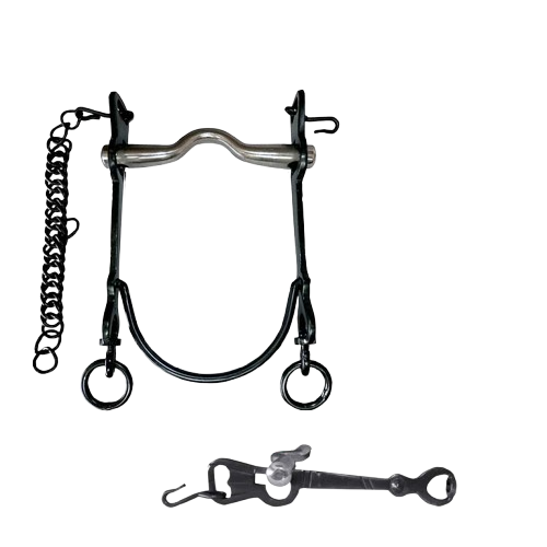 BOCADO VAQUERO MOVIBLE ECO. PAVONADO - Tienda Hípica Online | D’Hispania ®