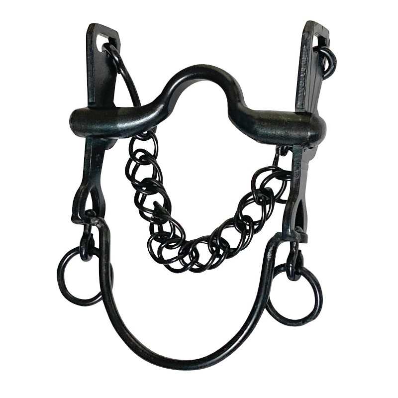 BOCADO VAQUERO PAVONADO 5/5 EMBOCADURA ASA CALDERA - Tienda Hípica Online | D’Hispania ®