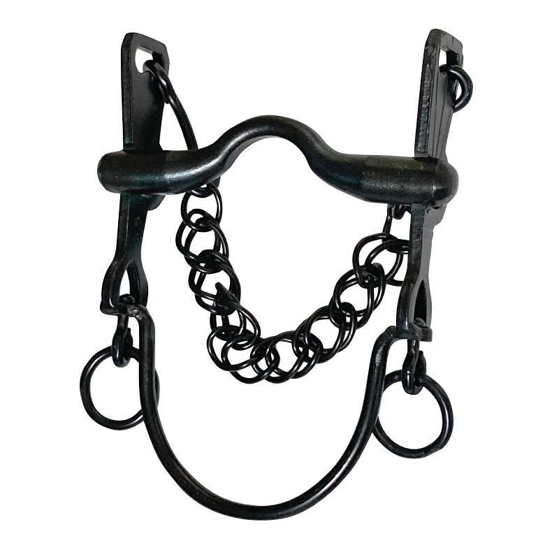 BOCADO VAQUERO PAVONADO 5/5 EMBOCADURA SUAVE - Tienda Hípica Online | D’Hispania ®