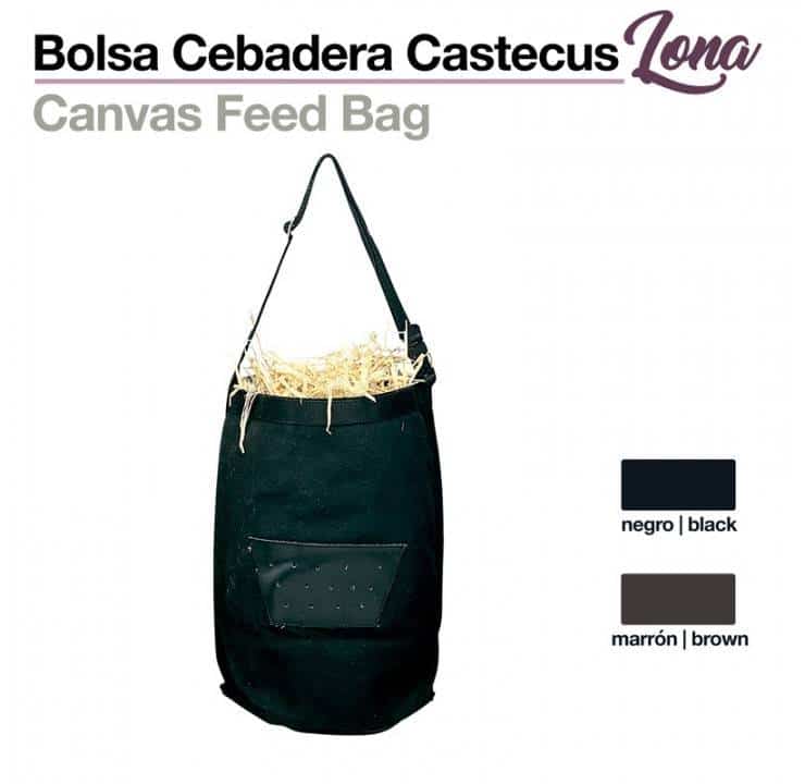 BOLSA CEBADERA CASTECUS LONA - Tienda Hípica Online | D’Hispania ®