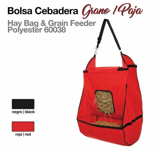 BOLSA CEBADERA GRANO/PAJA 60038 - Tienda Hípica Online | D’Hispania ®