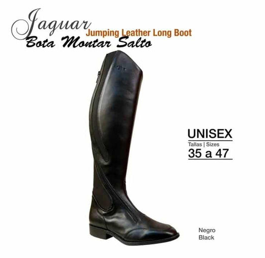 BOTA MONTAR SALTO JAGUAR 8181 NEGRO - Tienda Hípica Online | D’Hispania ®