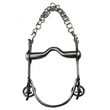 Bocado Vaquero Embocadura Suave Inox Mate 12.5cm - Barbada Inoxidable - Tienda Hípica Online | D’Hispania ®