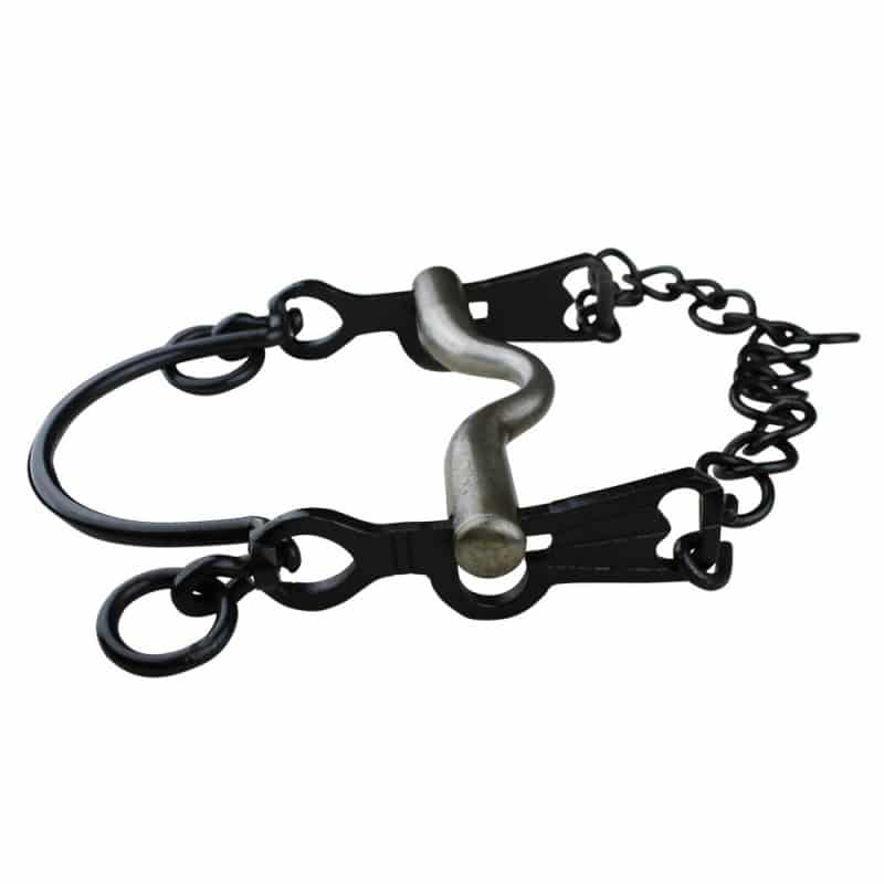 Bocado Vaquero Pavonado Patas Cortas 5-5 Emb. Suave Inox. - Tienda Hípica Online | D’Hispania ®