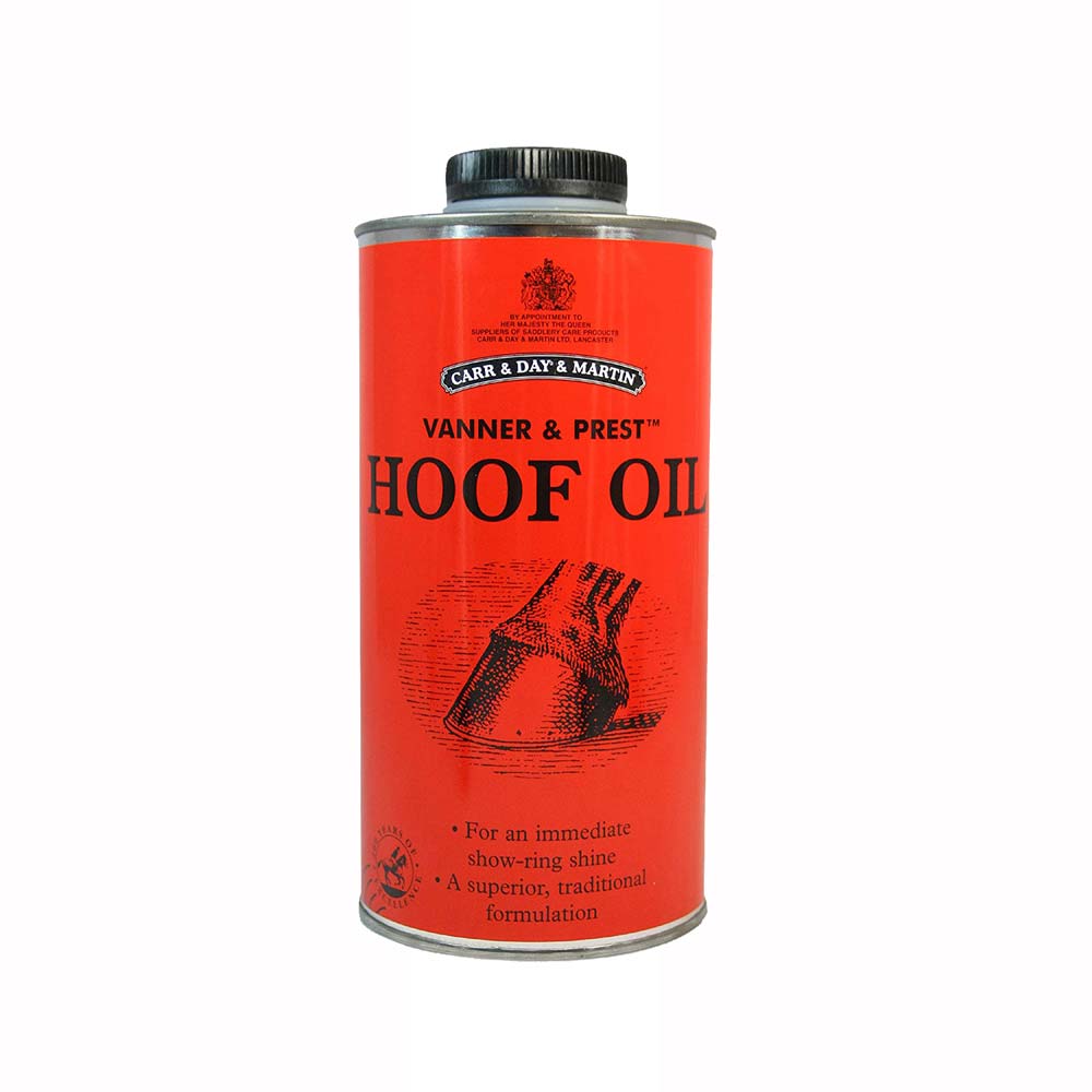 C&D Aceite Cascos Vanner&Prest Hoof Oil - Fórmula Tradicional Alquitrán Pino - Tienda Hípica Online | D’Hispania ®