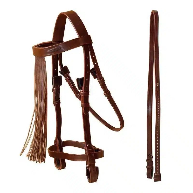 CABEZADA JEREZANA REFORZADA IMPORTACION - Tienda Hípica Online | D’Hispania ®
