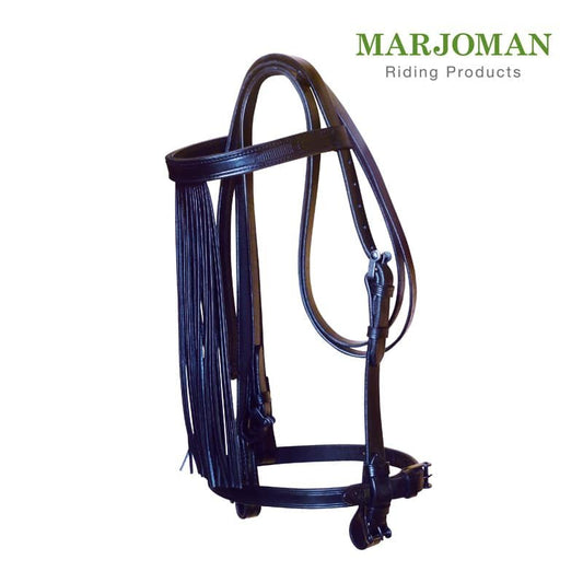 CABEZADA MARJOMAN ESPAÑOLA CON RIENDAS COSIDA A MÁQUINA - Tienda Hípica Online | D’Hispania ®