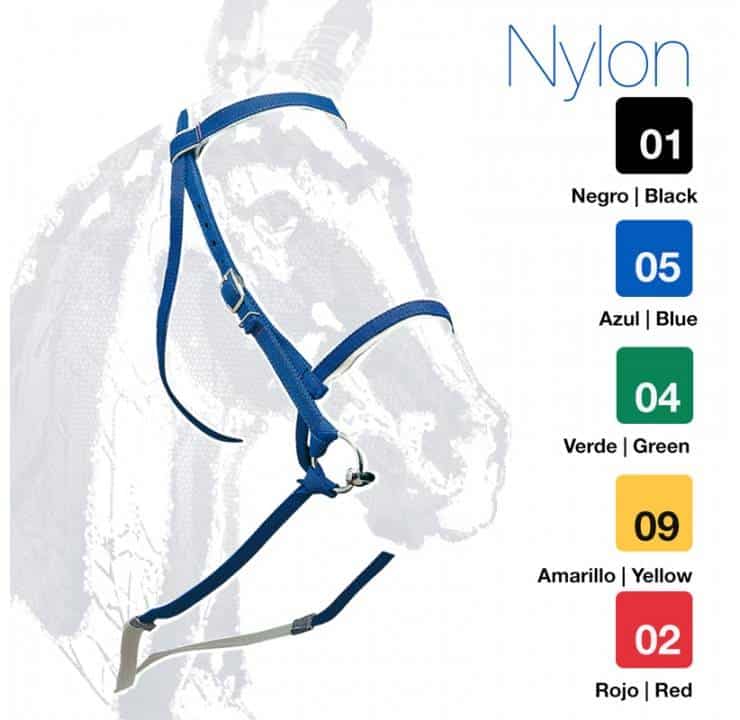 CABEZADA MONTAR NYLON 1746 - Tienda Hípica Online | D’Hispania ®