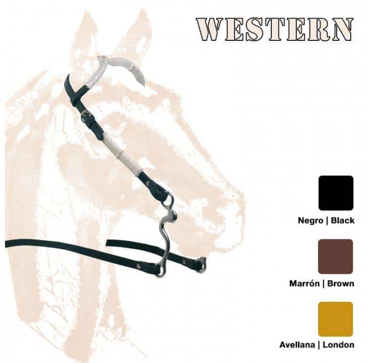 CABEZADA MONTAR WESTERN 5029 - Tienda Hípica Online | D’Hispania ®