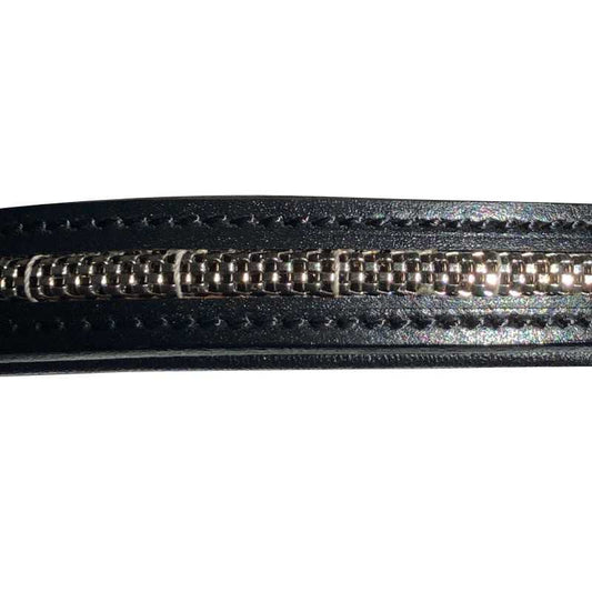 CABEZADA PARA FILETE CON RIENDAS DE LONA, FRONTALERA CON CADENA - Tienda Hípica Online | D’Hispania ®