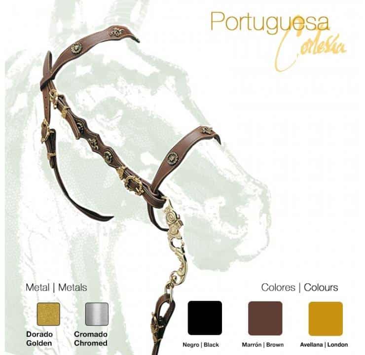 CABEZADA PORTUGUESA CORTESÍA - Tienda Hípica Online | D’Hispania ®