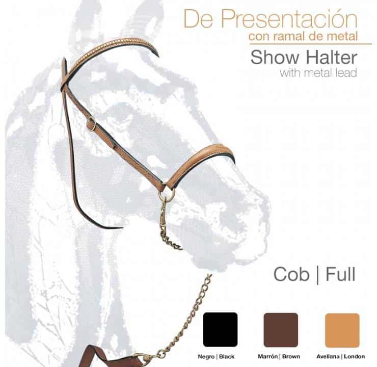CABEZADA PRESENTACIÓN CON RAMAL 36 - Tienda Hípica Online | D’Hispania ®