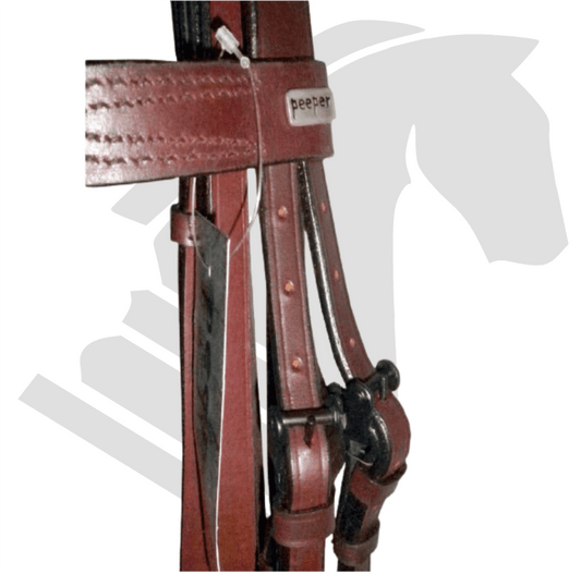 CABEZADA Peeper ALTA ESCUELA DOBLE - Tienda Hípica Online | D’Hispania ®