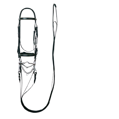 CABEZADA ZALDI EXTRA DOBLE RIENDA Nº125 - Tienda Hípica Online | D’Hispania ®