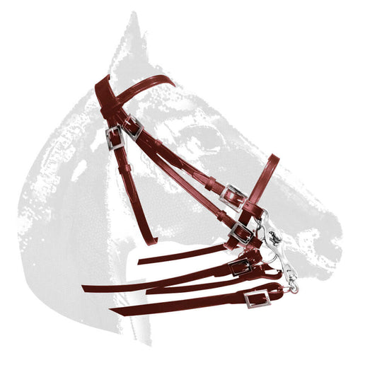 CABEZADA ZALDI EXTRA PORTUGUESA DOBLE RIENDA - Tienda Hípica Online | D’Hispania ®