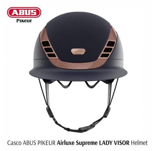 CASCO ABUS PIKEUR AIRLUXE SUPREME LADY VISOR 195000 600 - Tienda Hípica Online | D’Hispania ®