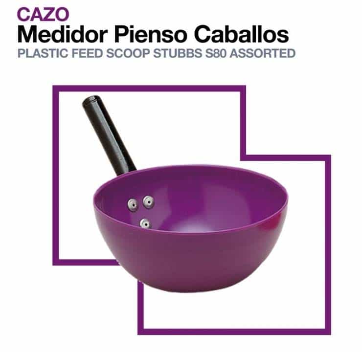 CAZO MEDIDOR PIENSO CABALLOS STUBBS S80 - Tienda Hípica Online | D’Hispania ®
