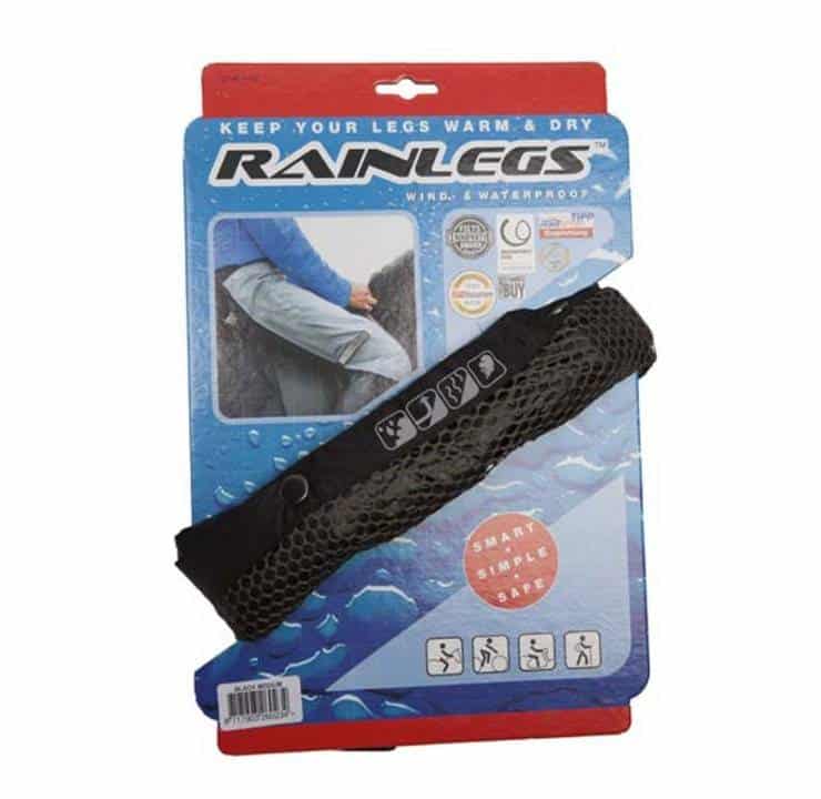 CHAPARRERA CORTA IMPERMEABLE RAINLEGS NEGRO - Tienda Hípica Online | D’Hispania ®
