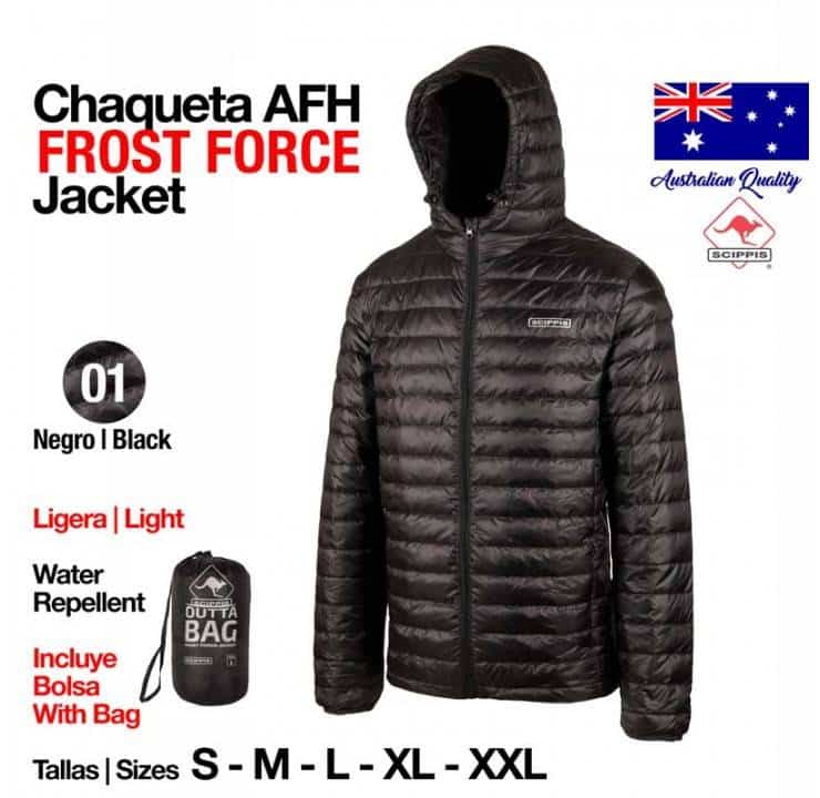 CHAQUETA AFH FROST FORCE JACKET NEGRO - Tienda Hípica Online | D’Hispania ®