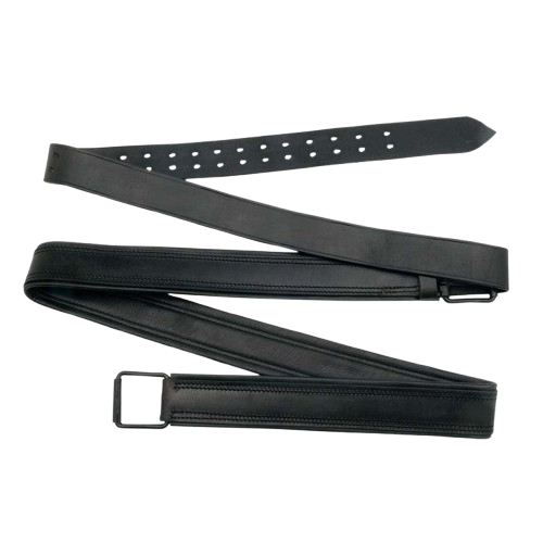 CINCHA VAQUERA CUERO CASTECUS PONY 12050 NEGRO - Tienda Hípica Online | D’Hispania ®