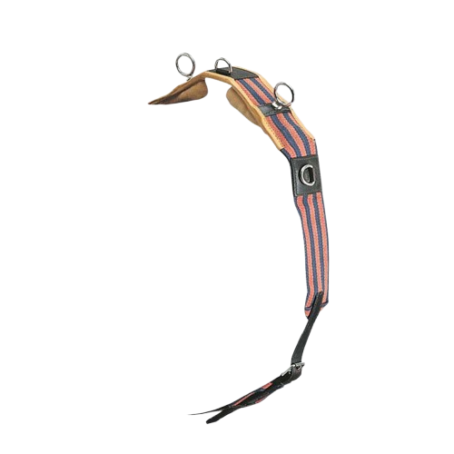 CINCHUELO DOMA ENTRENAMIENTO CUERO LONA PONY - Tienda Hípica Online | D’Hispania ®