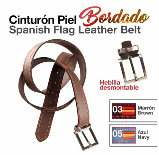 CINTURÓN PIEL BORDADO 1510/35 - Tienda Hípica Online | D’Hispania ®