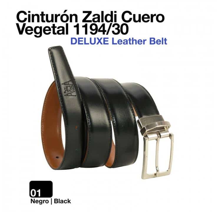 CINTURÓN ZALDI CUERO VEGETAL 1194/30 - Tienda Hípica Online | D’Hispania ®