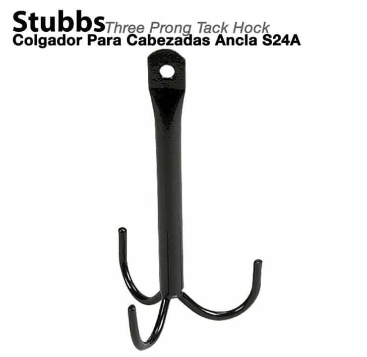 COLGADOR PARA CABEZADAS ANCLA STUBBS S24A NEGRO - Tienda Hípica Online | D’Hispania ®