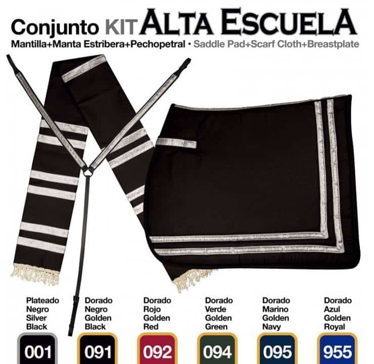 CONJUNTO ALTA ESCUELA MMeP - Tienda Hípica Online | D’Hispania ®