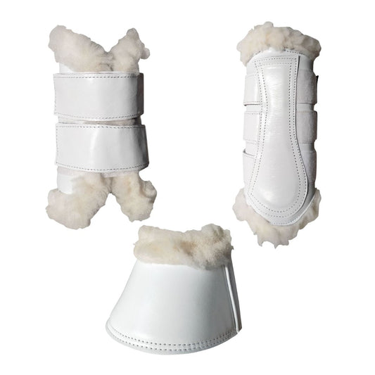 CONJUNTO TRABAJO CUERO BORREGUILLO - Tienda Hípica Online | D’Hispania ®